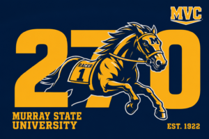 Murray State University Racer 270 Horse Graphic Wall Art