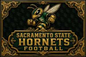 Sacramento State Hornets Football Ornate Wall Art