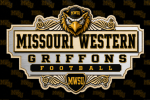 Missouri Western Griffons Football Eagle Graphic Wall Art