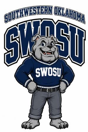 Southwestern Oklahoma SWOSU Bulldog Graphic Wall Art