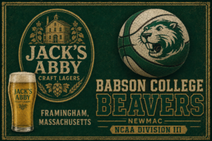 Jack's Abby Babson College Beavers Vintage-Style Wall Art