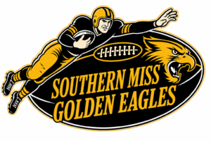 Southern Miss Golden Eagles Football Graphic