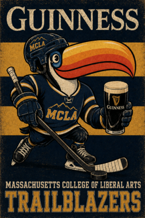 Guinness MCLA Trailblazers Hockey Wall Art