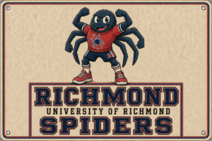 Richmond Spiders University-Themed Spider Mascot Wall Sign