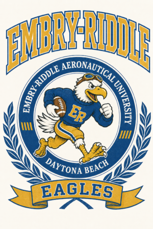 Embry-Riddle Daytona Beach Eagles Vintage-Style Wall Art