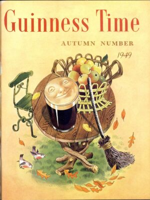 Guinness Time Autumn Number 1949 Cover Art Print