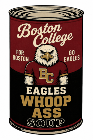 Boston College Eagles Can-Style Eagle Wall Sign