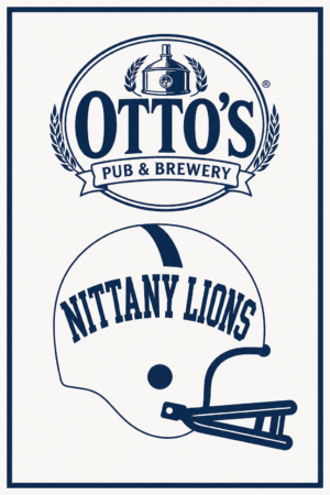 Otto's Pub & Brewery Nittany Lions Helmet Wall Art