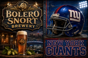 Bolero Sport Brewery and New York Football Wall Art