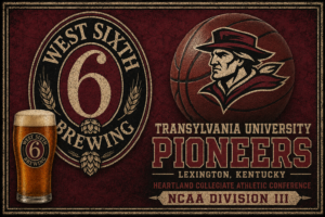 Transylvania Pioneers Vintage-Style Basketball Wall Art