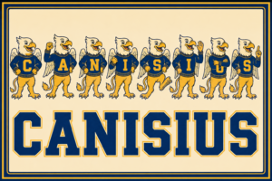 Canisius Eagles Collegiate-Style Mascot Wall Art