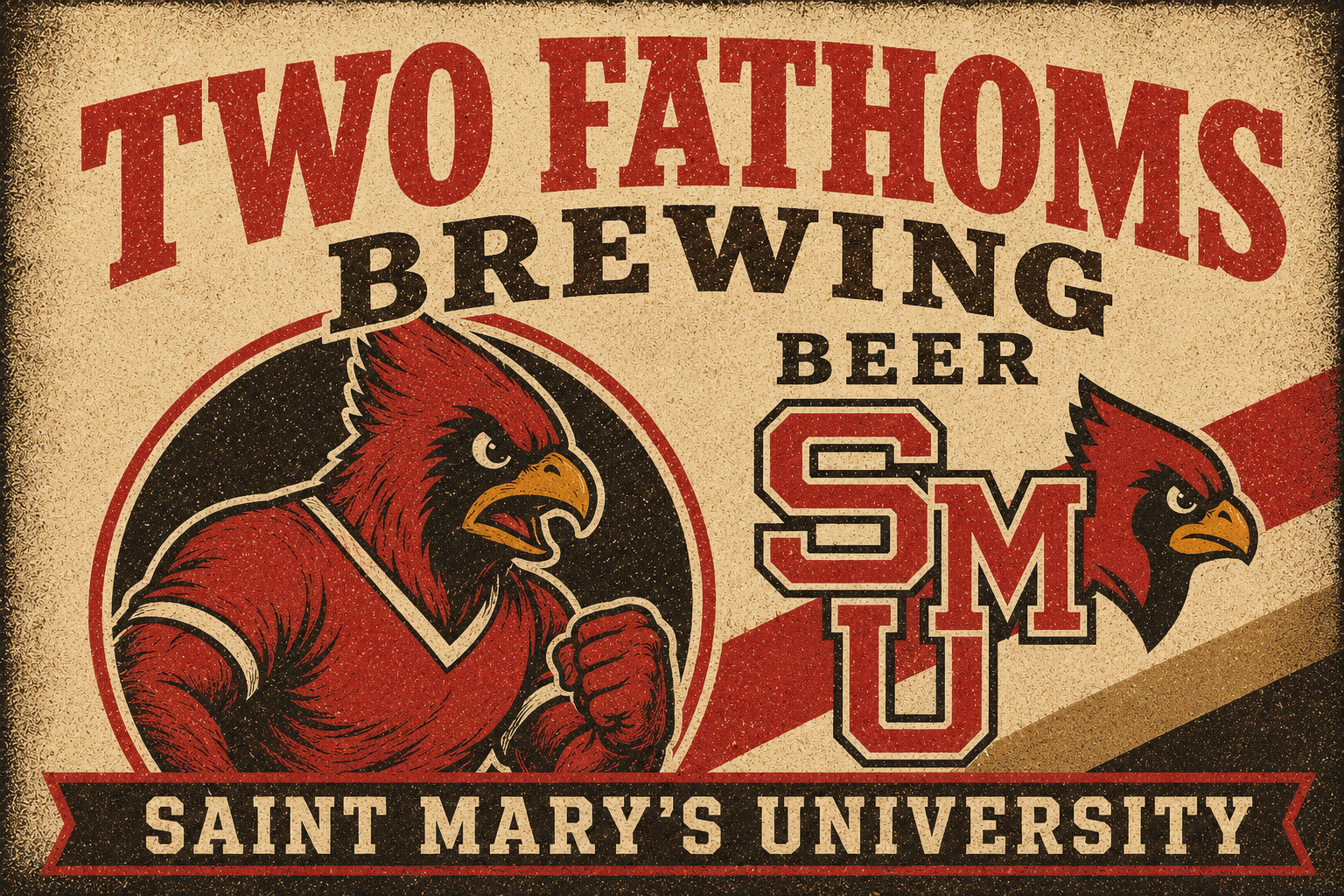 Two Fathoms Brewing SMU Saint Mary’s University Wall Art