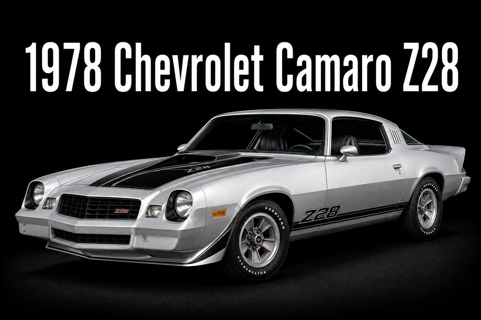 1978 Chevrolet Camaro Z28 Classic Car Wall Art