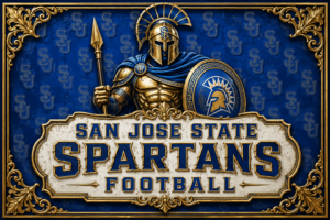 San Jose State Spartans Football Spartan Warrior Wall Art