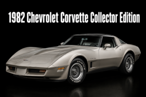 1982 Chevrolet Corvette Collector Edition Car Wall Art