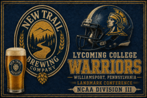 Lycoming College Warriors Vintage-Style Brewing Wall Art