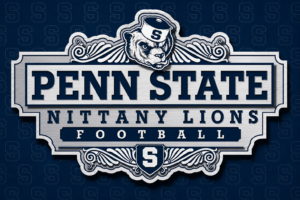Penn State Nittany Lions Football Lion Sign-Style Wall Art