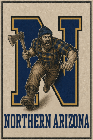 Northern Arizona Lumberjack 17 Vintage-Style Wall Art