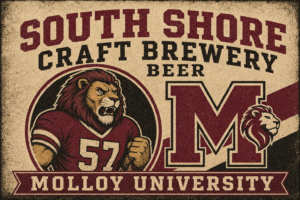 South Shore Craft Brewery Molloy University Lion 57 Wall Art