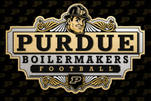 Purdue Boilermakers Football Decorative Wall Sign