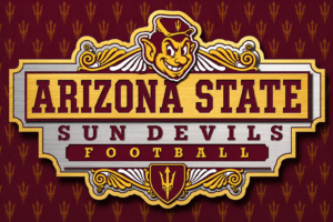 Arizona State Sun Devils Football Decorative Sign