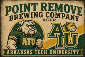 Point Remove Brewing Company ATU Bulldog Wall Art