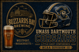 Buzzards Bay Corsairs Vintage-Style Football Wall Art