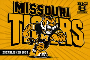 Missouri Tigers Big 8 Conference Graphic Wall Art