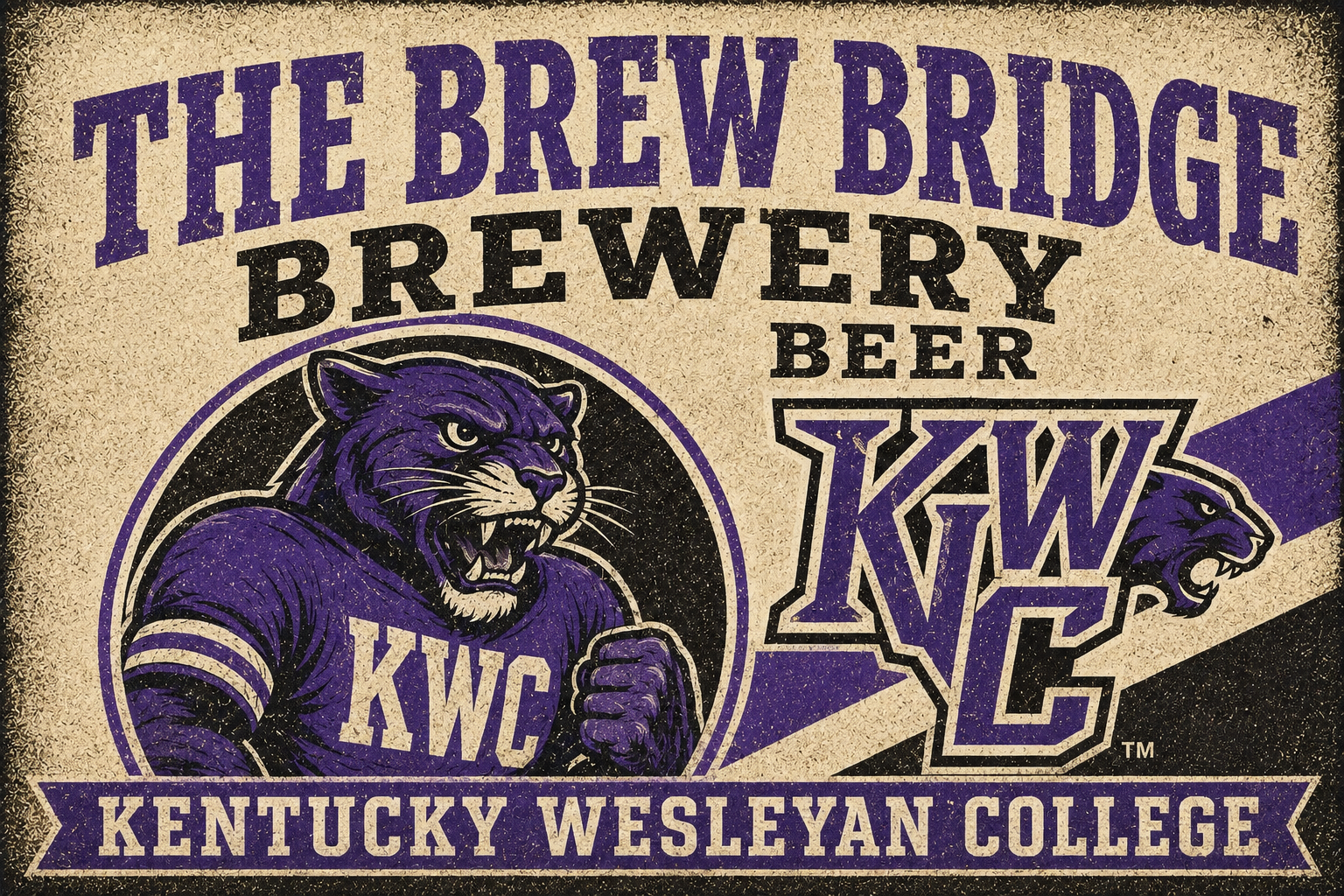 The Brew Bridge Brewery KWC Kentucky College Wall Art