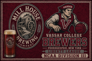 Vassar College Brewers Mill House Brewing Wall Art