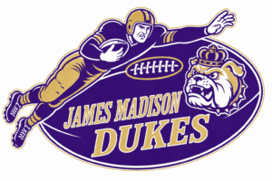 James Madison Dukes Football Bulldog Graphic