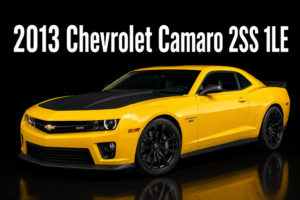 2013 Chevrolet Camaro 2SS Yellow Automotive Wall Art