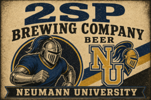 Neumann University 2SP Brewing Company Knight Wall Art