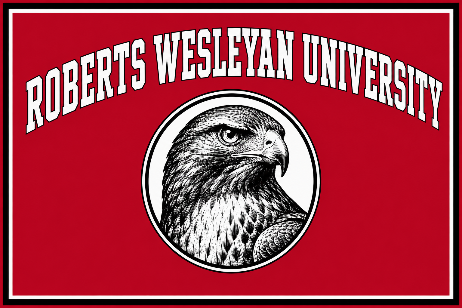 Roberts Wesleyan University Eagle Wall Art