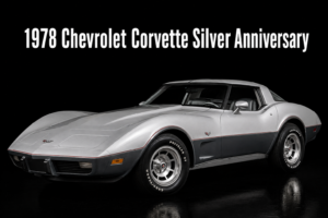 1978 Chevrolet Corvette Silver Anniversary Automotive Wall Art