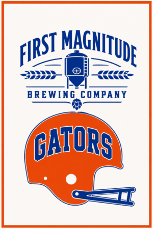 First Magnitude Brewing Company Gators Graphic Wall Art