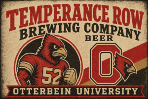 Temperance Row Brewing Company Otterbein University Wall Art