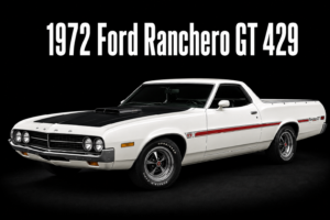 1972 Ford Ranchero GT 429 Classic Car Wall Art