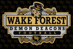 Wake Forest Demon Deacons Football Vintage-Style Sign