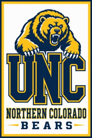 Northern Colorado Bears Bear Graphic Wall Art