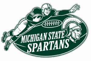 Michigan State Spartans Football Graphic Wall Art