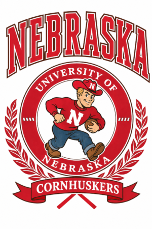 Nebraska Cornhuskers Football Graphic Wall Art