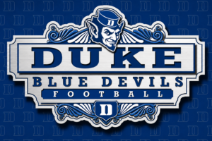 Duke Blue Devils Football Decorative Wall Sign