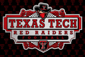 Texas Tech Red Raiders Football Masked Cowboy Wall Art