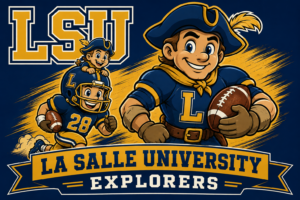 La Salle University Explorers Football Graphic