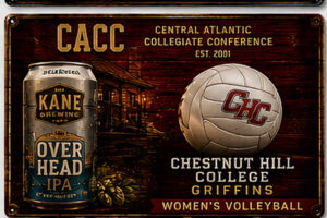 Chestnut Hill College Women’s Volleyball Wall Sign