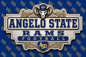 Angel State Rams Football Ram Wall Art Design