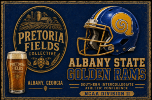 Pretoria Fields Albany State Golden Rams Football Wall Art