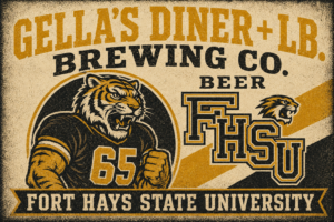 Fort Hays State University Tiger Brewing Co. Wall Sign