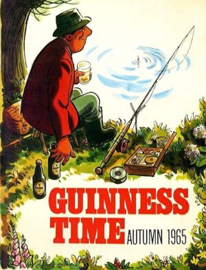 Guinness Time Autumn 1965 Fishing Scene Poster